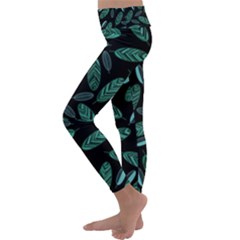 Kids  Lightweight Velour Classic Yoga Leggings 