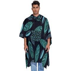 Men s Hooded Rain Ponchos 