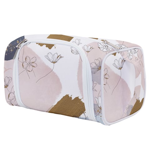 Flower Branch Corolla Wreath Toiletries Pouch from ArtsNow.com