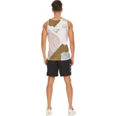 Men s Wide Collar Tank Top 