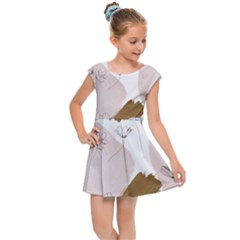 Kids  Cap Sleeve Dress 