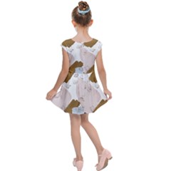 Kids  Cap Sleeve Dress 