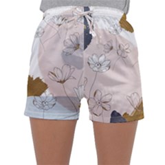 Women s Satin Sleepwear Shorts 