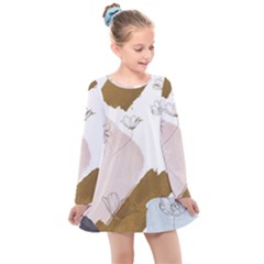 Kids  Long Sleeve Dress 