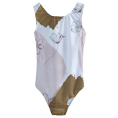 Kids  Cut-Out Back One Piece Swimsuit 