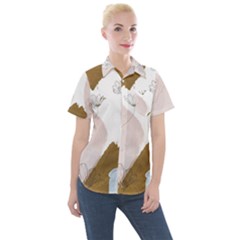 Women s Short Sleeve Pocket Shirt 