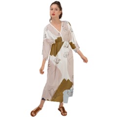 Grecian Style  Maxi Dress 