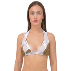 Double Strap Halter Bikini Top 