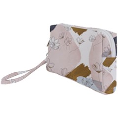 Flower Branch Corolla Wreath Wristlet Pouch Bag (Small) from ArtsNow.com