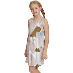 Kids  Sleeveless Tiered Mini Dress 