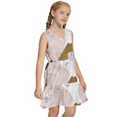 Kids  Sleeveless Tiered Mini Dress 