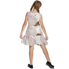 Kids  Sleeveless Tiered Mini Dress 