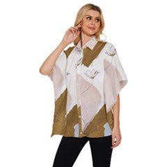 Women s Batwing Button Up Shirt 