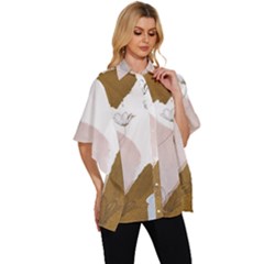 Women s Batwing Button Up Shirt 