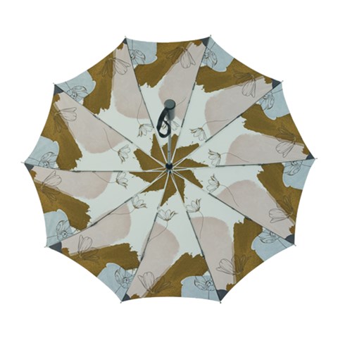 Flower Branch Corolla Wreath Automatic Folding Umbrella with Case (Large) from ArtsNow.com