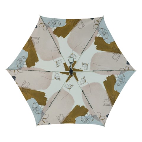 Flower Branch Corolla Wreath Automatic Folding Umbrella with Case (Small) from ArtsNow.com