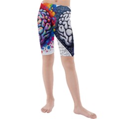 Kids  Mid Length Swim Shorts 