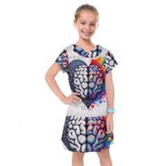 Kids  Drop Waist Dress 