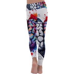 Kids  Lightweight Velour Classic Yoga Leggings 