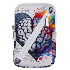 Brain Heart Math Belt Pouch Bag (Large) from ArtsNow.com