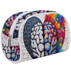 Brain Heart Math Make Up Case (Large) from ArtsNow.com