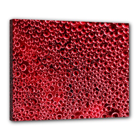 Drops Water Drops Trypophobia Canvas 20  x 16  (Stretched) from ArtsNow.com