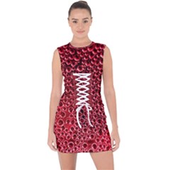 Lace Up Front Bodycon Dress 