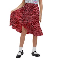 Kids  Ruffle Flared Wrap Midi Skirt 