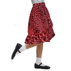 Kids  Ruffle Flared Wrap Midi Skirt 