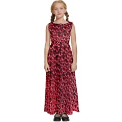 Kids  Satin Sleeveless Maxi Dress 