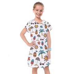 Kids  Drop Waist Dress 