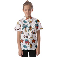 Kids  Short Sleeve Shirt 