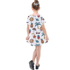 Kids  Simple Cotton Dress 