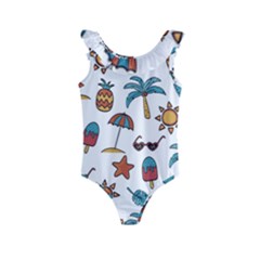 Kids  Frill Swimsuit 