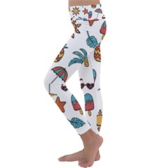 Kids  Lightweight Velour Classic Yoga Leggings 