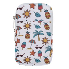 Summer Pineapple Fruit Tropical Waist Pouch (Large) from ArtsNow.com