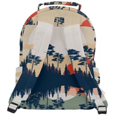 Rounded Multi Pocket Backpack 