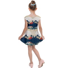 Kids  Cap Sleeve Dress 