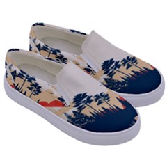 Kids  Canvas Slip Ons 