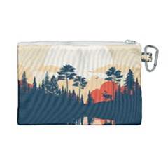 Canvas Cosmetic Bag (Large) 