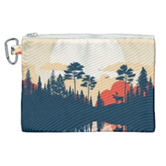 Canvas Cosmetic Bag (XL) 