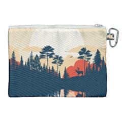 Canvas Cosmetic Bag (XL) 