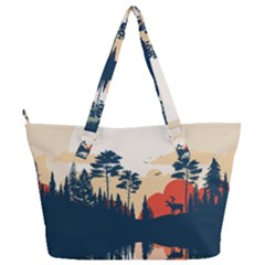 Full Print Shoulder Bag 