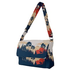 Full Print Messenger Bag (M) 