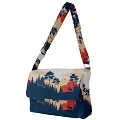 Full Print Messenger Bag (L) 