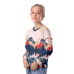 Kids  Long Sleeve T-Shirt with Frill  