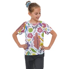 Kids  Mesh Piece T-Shirt 