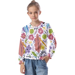 Kids  Long Sleeve T-Shirt with Frill  