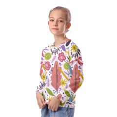 Kids  Long Sleeve T-Shirt with Frill  