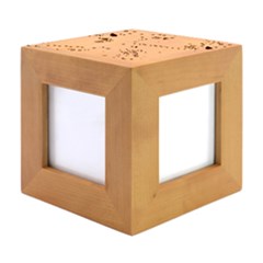 Wood Photo Frame Cube 